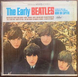 The Beatles The Early Beatles On Capitol Stereo St2309 Rare Lp Record