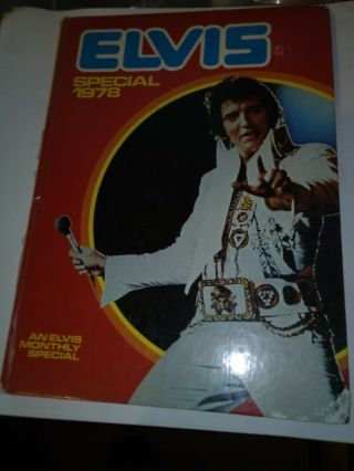 Rare Elvis Presley Elvis Special 1978 Annual In