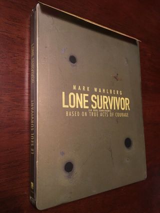 Lone Survivor - Steelbook (blu - Ray Dvd Combo) [canada] Oos/oop Rare