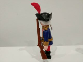PLAYMOBIL Geobra SOLDIERS Red Blue General Figure French Revolutionary War RARE 3