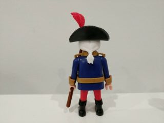 PLAYMOBIL Geobra SOLDIERS Red Blue General Figure French Revolutionary War RARE 4