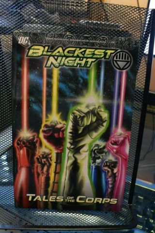 Blackest Night Tales Of The Corps Dc Comics Tpb Rare Oop Green Yellow Red Black