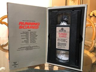 Running Scared (VHS,  1987) BIG BOX MGM/UA RARE OOP Billy Crystal Gregory Hines 3