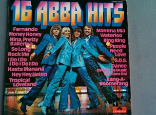ABBA 16 ABBA hits on vinyl LP RARE 5
