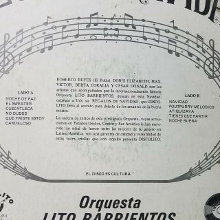 LITO BARRIENTOS CANDELOSO SON MONTUNO RARE MADE IN EL SALVADOR 190 LISTEN 2