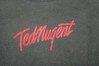 1980 Ted Nuggent Wango Tango European Tour Concert T Shirt Rare M