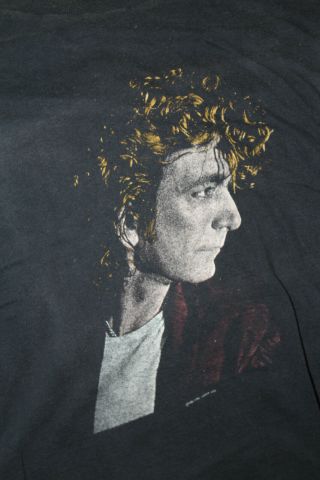 1985 Robert Plant World Tour Concert Shirt L Rare