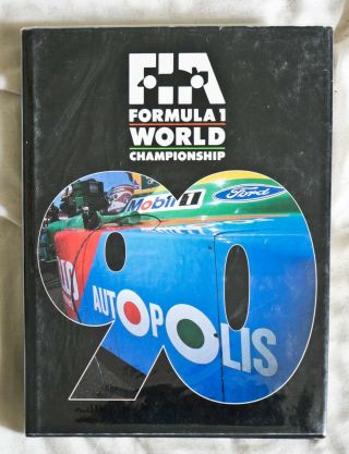 Fia F1 1990 Yearbook Review Rare Autopolis Benetton Version Formula 1
