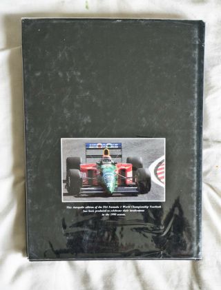 FIA F1 1990 Yearbook Review Rare Autopolis Benetton version Formula 1 2