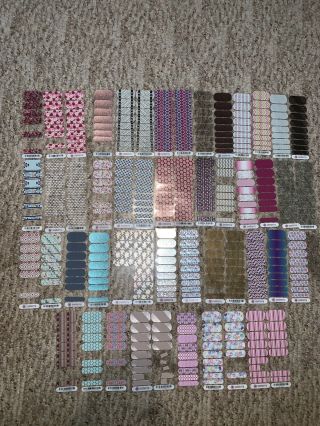 Jamberry Nail Wraps Rare & Retired Incl