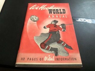 Ice Hockey World Annual 1949 - 50 - - - - Rare