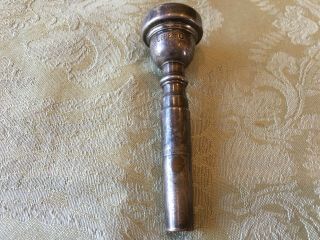 STUNNING Vintage EARLY MODEL Vincent Bach Corp 7C Trumpet Mouthpiece RARE 2