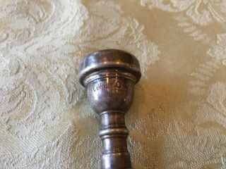 STUNNING Vintage EARLY MODEL Vincent Bach Corp 7C Trumpet Mouthpiece RARE 3