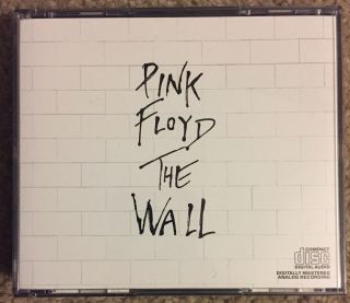 Pink Floyd The Wall 2x Cd Columbia Label Made In Japan Waters Gilmour Rare
