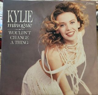 Kylie Minogue Wouldn’t Change A Thing Australian 12” Single Vinyl Rare