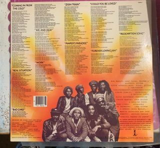 Bob Marley & the Wailers Uprising Album,  1980,  Rare, 2