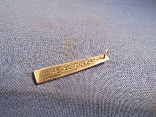 Vintage Sterling Well Behaved Women Rarely Make History Pendant