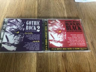 2 Rare Gothic Rock Cd’s Vol 2 And 3 4cd Set Marc Almond Bauhaus Alien Sex Fiend