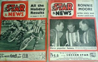 SPEEDWAY STAR & NEWS 14 VERY RARE MAGAZINES FROM 1957 IN 2
