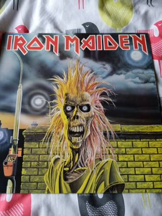 Iron Maiden,  Debut Album (1980),  Vinyl Lp,  Emi Records.  Rare Classic Emc3330