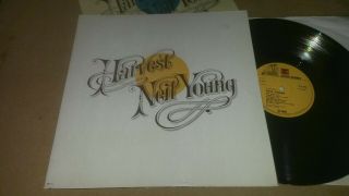 Neil Young - Harvest - Rare Portugese White Gatefold W Inner Reprise Lps68 - 1 - Ex/ex