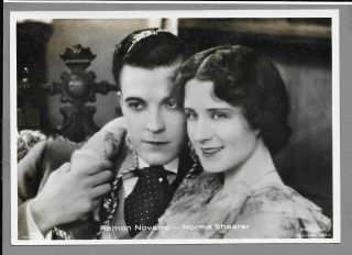 Norma Shearer Ramon Novarro Rare French Ross Verlag Luxus Card 98/6 1920 Gay