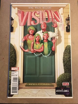 The Vision 1 (marvel Comics) First Print 1st Viv Tom King Rare
