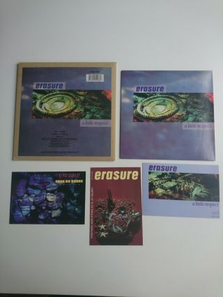 Erasure,  A Little Respect,  Rare Limited Edition Collectors Pack Pmute85