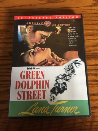 Green Dolphin Street (1947) (dvd Like) Rare Oop Lana Turner