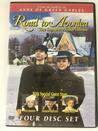 Road To Avonlea - The Complete Sixth Volume (dvd,  2006,  4 - Disc Set) Rare Oop