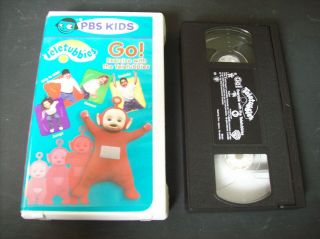 Teletubbies Go Exercise With The Teletubbies Vhs Rare