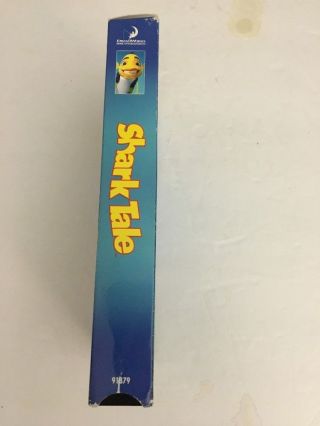 Dreamworks Shark Tale VHS PG 2005 - - RARE VINTAGE COLLECTIBLE - SHIPS N 24 HRS 4