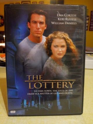 The Lottery (dvd,  2003) Rare Oop Dan Cortese Keri Russell William Daniels