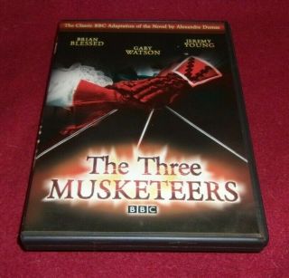 The Three Musketeers Rare Oop 2 Dvd Bbc Miniseries,  Brian Blessed,  Gary Watson