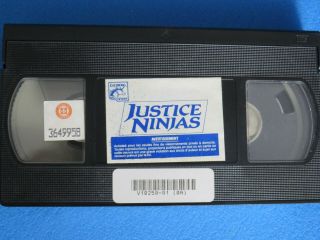 JUSTICE NINJA (DIAMOND NINJA FORCE) VHS G MEGA RARE FRENCH NTSC MARTIAL ARTS 3