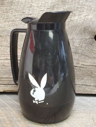 Vintage RARE Playboy Bunny Club Thermo - Serv Insulated Hot/Cold Beverage Pitcher 2