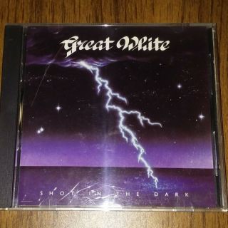 Shot In The Dark By Great White Very Rare Oop Cd (1986 Capitol Cdp 7 48466 2)