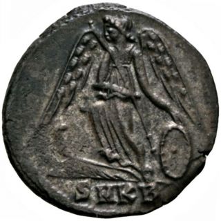 Constantinopoli (330 - 333 Ad) Rare Follis.  Cyzicus Vc 2691
