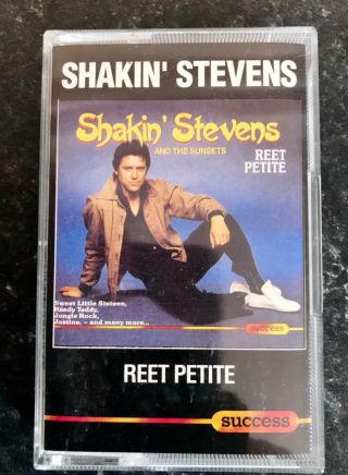 Shakin’ Stevens & The Sunsets Rare Cassette Reet Petite Rock’n’roll Rockabilly