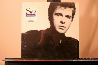 Music Vinyl Peter Gabriel " So " 1986 Exclusive W B Production Rarely