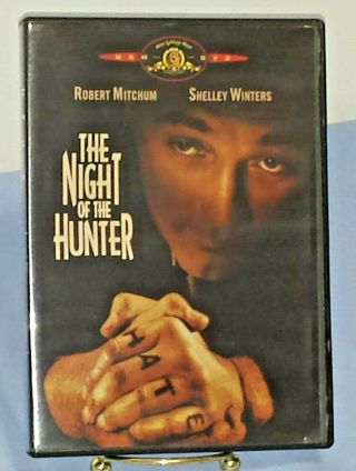 The Night Of The Hunter (dvd,  1955) Rare Oop Robert Mitchum