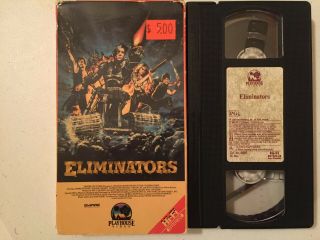 The Eliminators Vhs Rare Horror Action Charles Band Full Moon Andrew Prine 1986