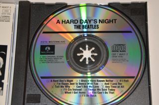 THE BEATLES - A Hard Day ' s Night CD 1988 CDP 7464372 RARE EARLY PRESS 4