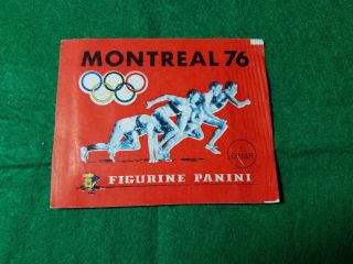 1976 Panini Montreal 76 Figurine Stickers Wax Pack Rare Multisport