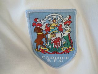 VINTAGE RARE CARDIFF WALES FILA RUGBY JERSEY SHIRT SIZE 2 XL 2