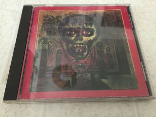 Slayer - Seasons In The Abyss Cd Rare Def American Pressing From 1990