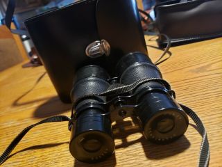 Vintage S&a Binoculars With Case Rare Boston Pilot Achromatic Made In France
