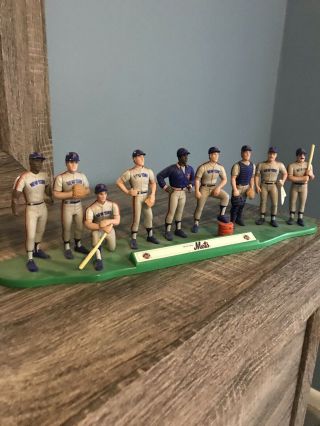 1989 Starting Team Lineup (york Mets) Nib Kenner Mlb Baseball Rare Slu