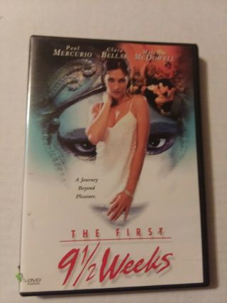 The First 9 1/2 Weeks (dvd,  1998) Rare