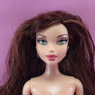 Barbie My Scene Chelsea 2006 Un - Fur - Gettable Rare Red Hair Green Eyes Doll Ms16